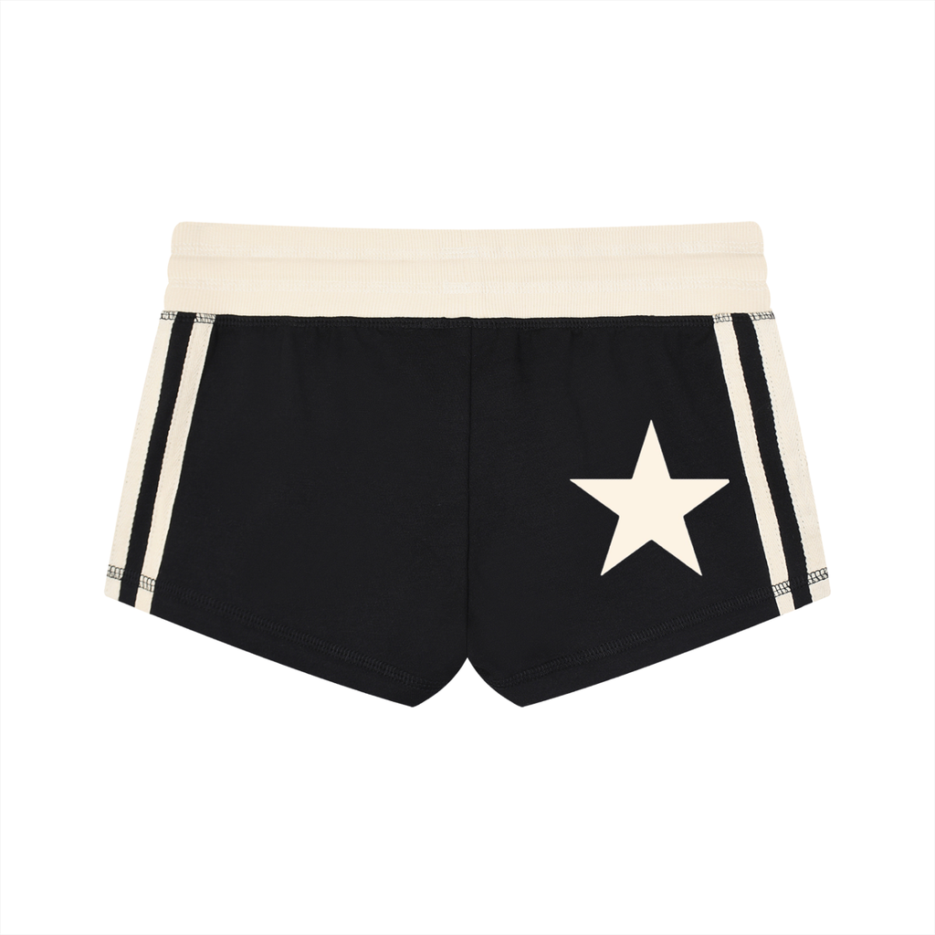 Women's Contrast Stripe Track Shorts