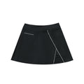 V High-Waist Pocketed Skirt
