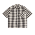 Boxy Plaid Short Sleeve Shirt