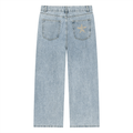 Unisex Vintage Wash Straight Leg Jeans