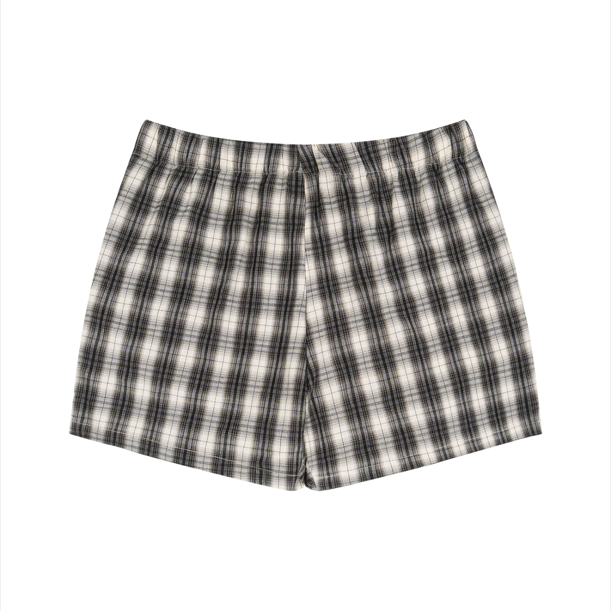 Boxy Plaid Shorts