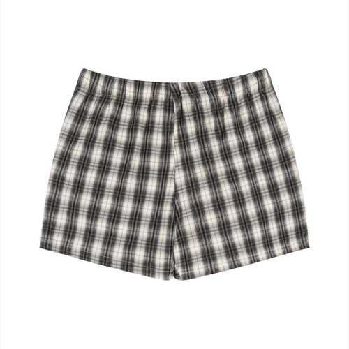 Boxy Plaid Shorts