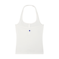 Women's Ribbed Henley Tank Top