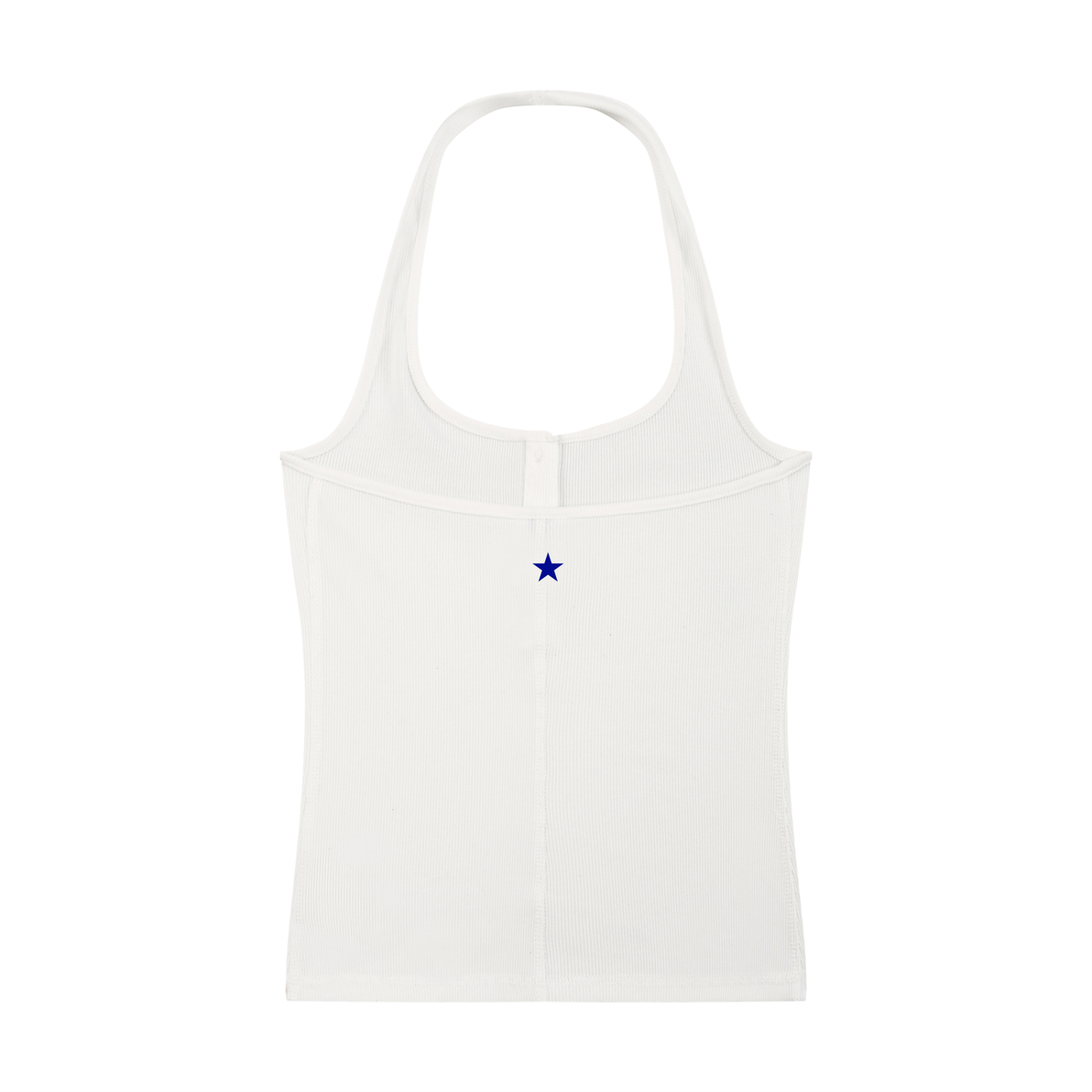 Women's Ribbed Henley Tank Top